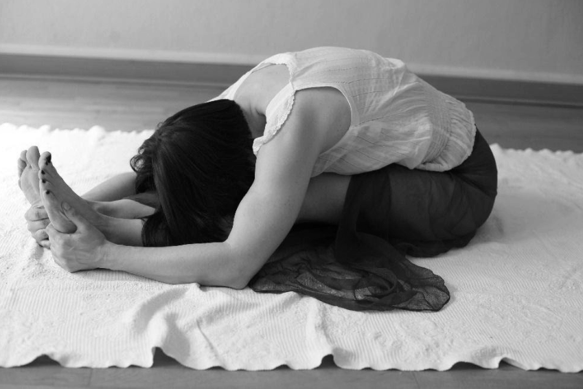 Posture de la pince bakasana