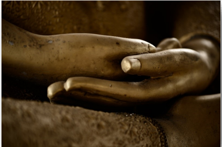 Mains de bouddha