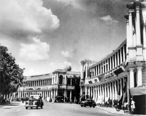 bâtiment dans une ville d'Inde