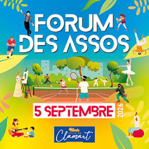 affiche forum des associations de CLAMART 2026