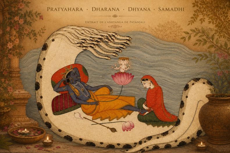 Vishnu en Yoga Nidra